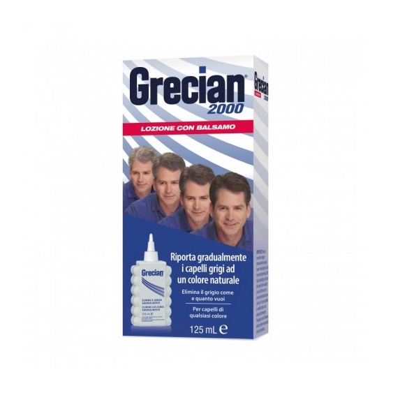 Grecian Trattamento Colorante Per Capelli Grigi Lozione Uomo Graduale Con Balsamo