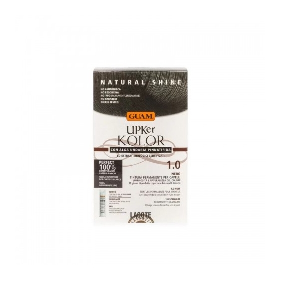 Guam Upker Kolor Tintura Permanente Per Capelli N.1.0 Nero