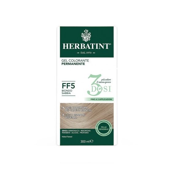 Herbatint Gel Colorante Permanente N. 7N Biondo 300 Ml