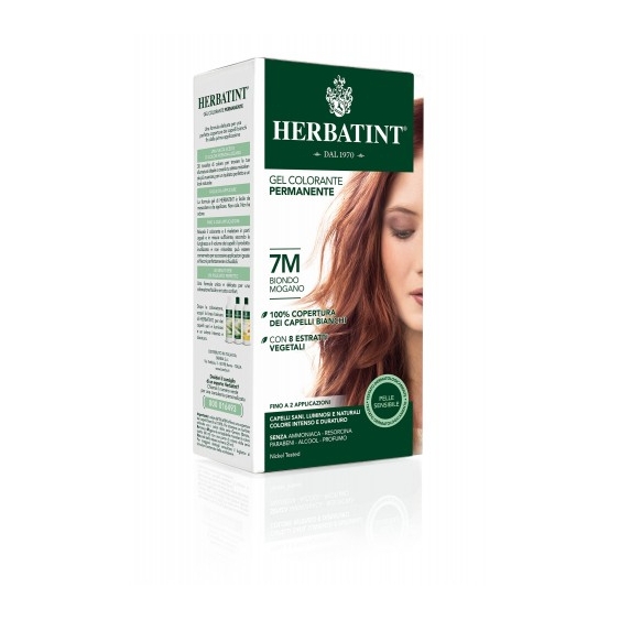 Herbatint Gel Colorante Permanente N. 7M Biondo Mogano 300 Ml