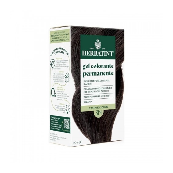 Herbatint Gel Colorante Permanente Per Capelli N.3N Castano Scuro