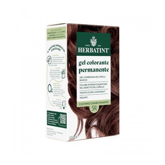 Herbatint Gel Colorante Permanente Per Capelli N.5R Castano Chiaro Ramato