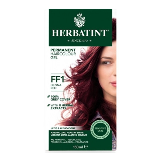Herbatint Flash Fashion Tinta Per Capelli Senza Ammoniaca Ff1 Rosso Hennè