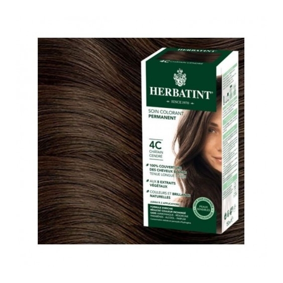 Herbatint Tinta Per Capelli N.4C Castano Cenere