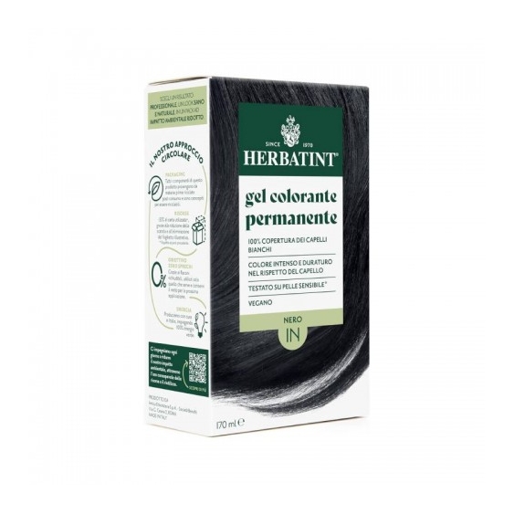 Herbatint Gel Colorante Permanente Per Capelli N.1N Nero