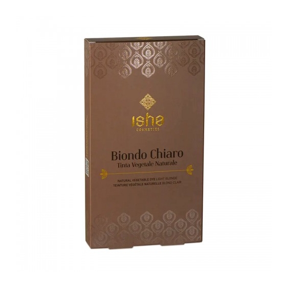 Isha Biondo Chiaro Tinta Vegetale Naturale 100 Ml