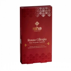 Isha Hennè Rosso Ciliegia Tinta Vegetale Naturale 100 Ml