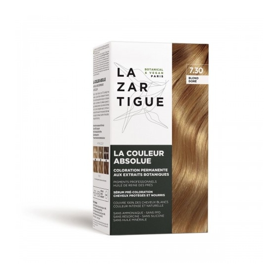Lazartigue La Couleur Absolue Colorazione Permanente N. 7.30 Biondo Dorato