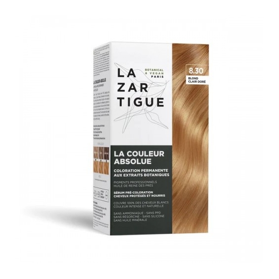 Lazartigue La Couleur Absolue Colorazione Permanente N. 8.30 Biondo Chiaro Dorato
