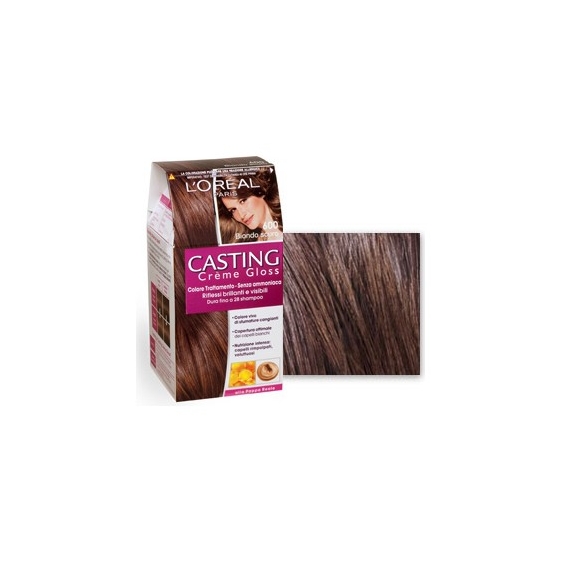 L'Oreal Paris Tinta Per Capelli Casting Creme Gloss Senza Ammoniaca N600 Biondo Scuro