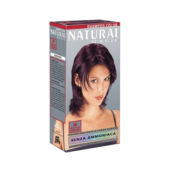 Natural Magic Shampoo Color Tinta Per Capelli A Lunga Durata N. 46 Rosso Violino