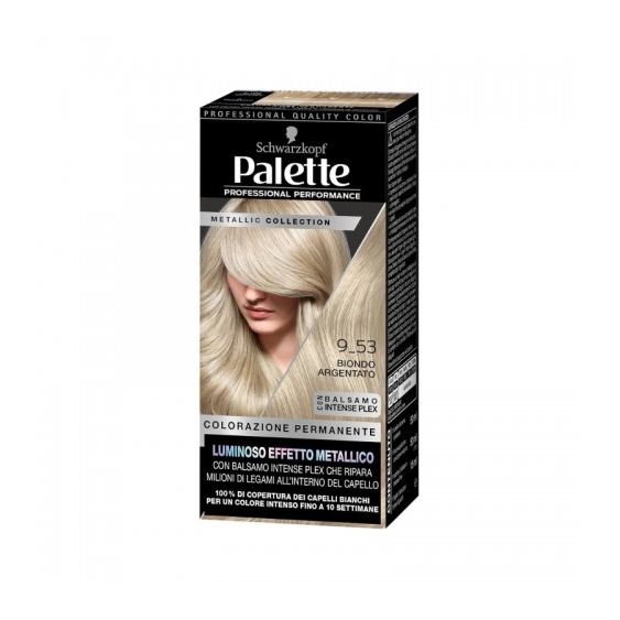 Palette Metallic Collection Colorazione Permanente N. 9_53 Biondo Argentato
