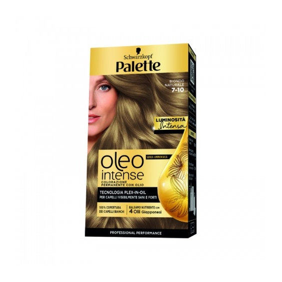 Palette Oleo Intense Colorazione Permanente Con Olio N.7-10 Biondo Naturale