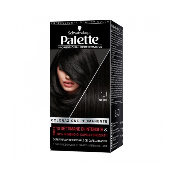 Palette Colorazione Permanente N.1-1 Nero
