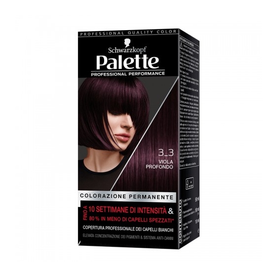Palette Colorazione Permanente N.3-3 Viola Profondo