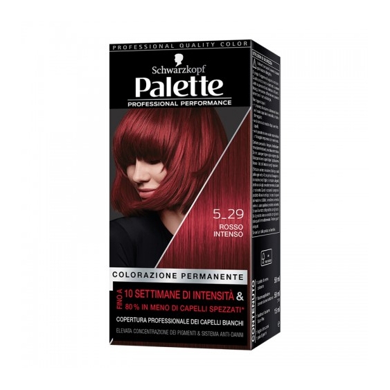 Palette Colorazione Permanente N.5-29 Rosso Intenso
