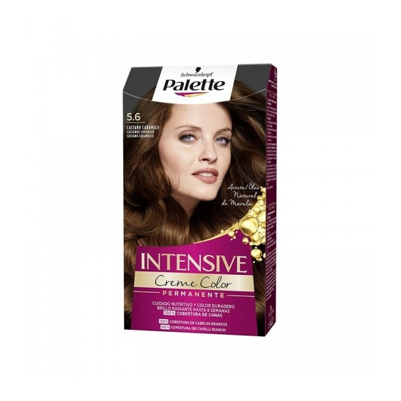 Palette Intensive Creme Color Tinta Per Capelli Permanente N. 5.6 Castano Caramello
