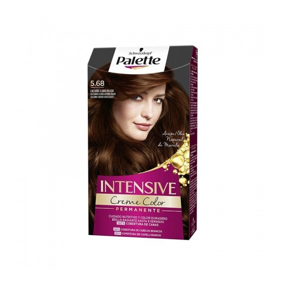 Palette Intensive Creme Color Tinta Per Capelli Permanente N. 5.68 Castano Chiaro Cioccolato
