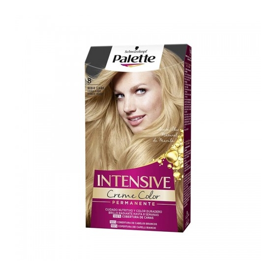 Palette Intensive Creme Color Tinta Per Capelli Permanente N. 8 Biondo Chiaro
