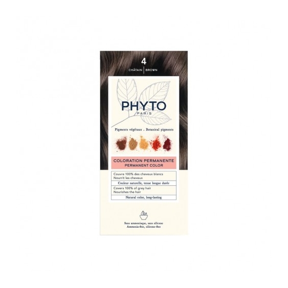 Phyto Color Kit Colorazione Permanente N.4 Castano