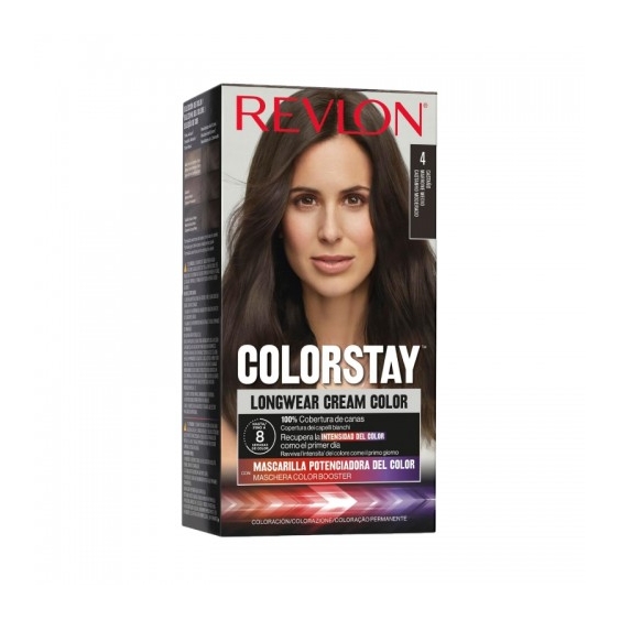 Revlon Colorstay Longwear Cream Color Tinta Per Capelli N.4 Castano Medio