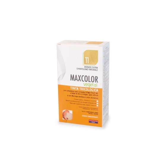 Vital Factors Max Color Vegetal Tinta Per Capelli Tricologica 11 Biondo Extra Chiarissimo Naturale