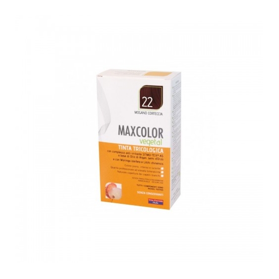 Vital Factors Maxcolor Tinta Vegetale N. 22 Mogano Corteccia 140 Ml