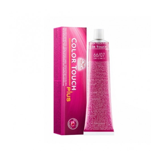 Wella Color Touch Plus N. 66/07 Biondo Scuro Intenso Naturale Sabbia Tinta Per Capelli 60Ml