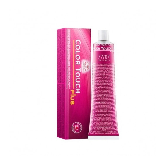 Wella Color Touch Plus N. 77/07 Castano Medio Intenso Naturale Sabbia Tinta Per Capelli 60Ml