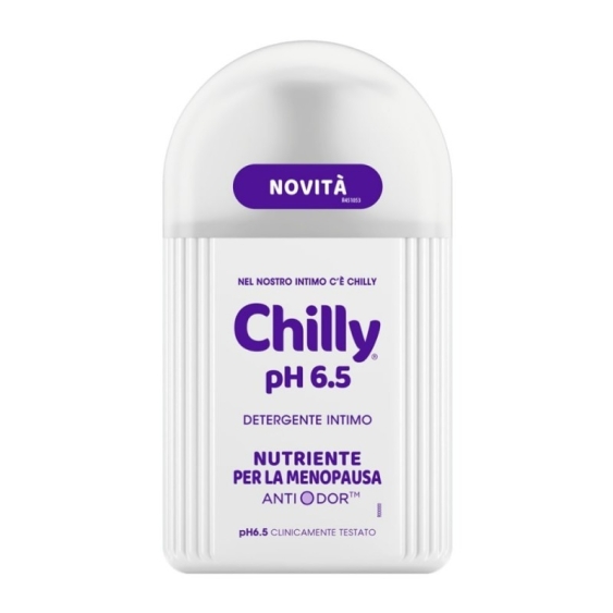Chilly pH 6.5 Detergente Intimo Nutriente Per La Menopausa 200 ml