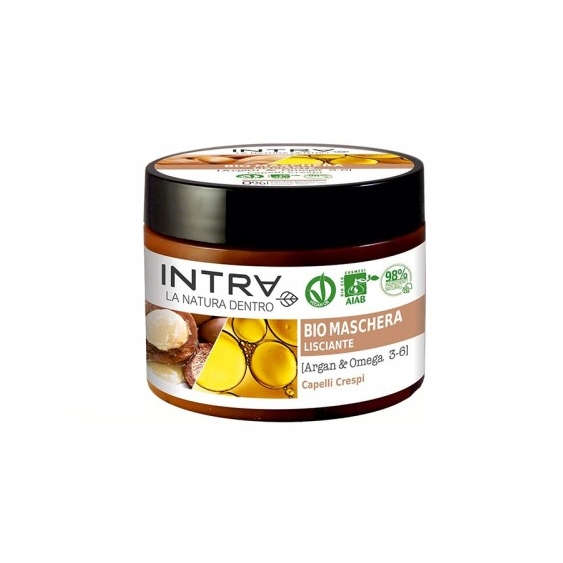 Intra Argan E Omega 3-6 Bio Maschera Lisciante 250 Ml