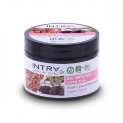 Intra Semi Di Lino & Olio Di Jojoba Maschera Capelli Lucentezza 250 Ml