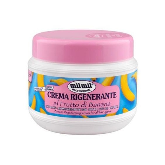 Mil Mil Crema Rigenerante Per Capelli Al Frutto Di Banana 500 Ml