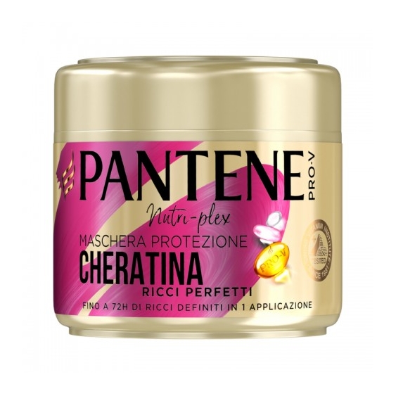 Pantene Pro-V Nutri-Plex Ricci Perfetti Maschera Protezione Cheratina 300 Ml