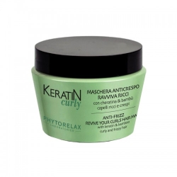 Phytorelax Keratin Curly Maschera Anticrespo Ravviva Ricci 250 Ml