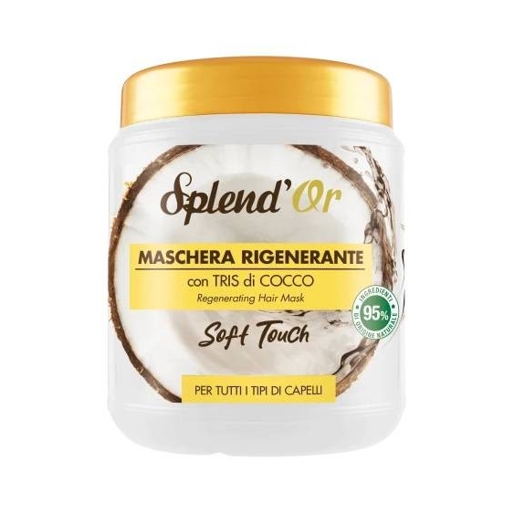 Splend'Or Soft Touch Maschera Rigenerante Con Tris Di Cocco 1 L