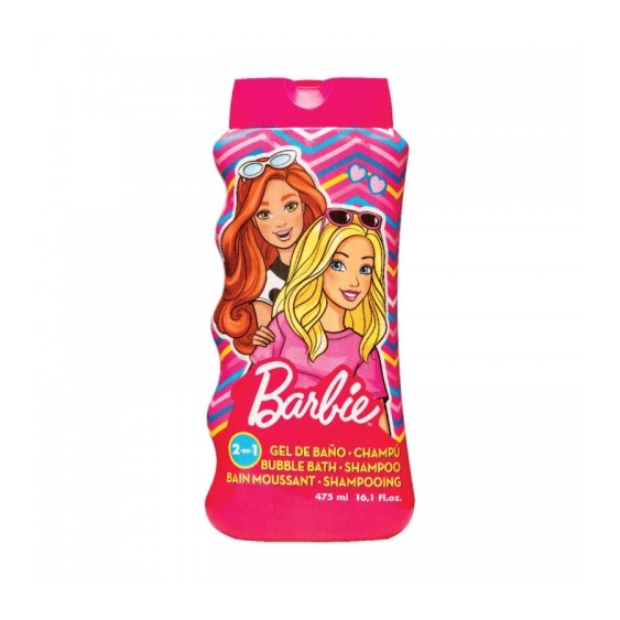 Barbie Doccia Shampoo 2 In 1 Per Bambini 475 Ml