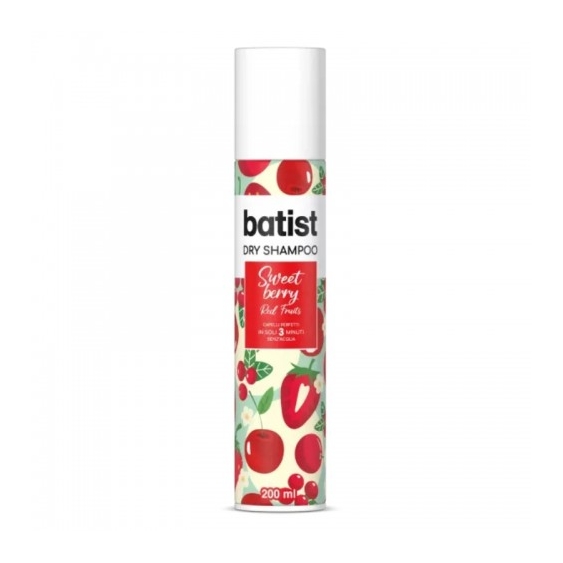 Batist Sweet Berry Shampoo Secco Profumato 200 Ml