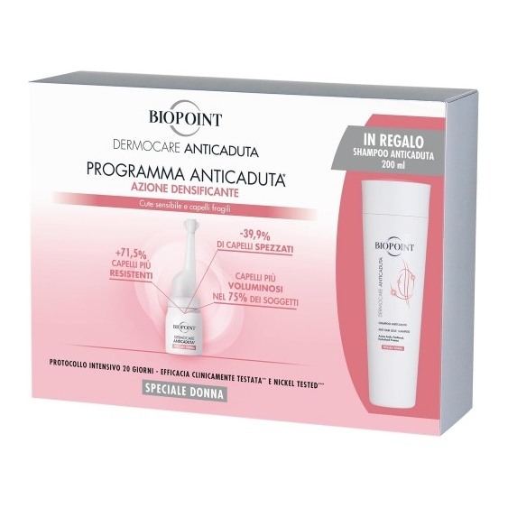 Biopoint Dermocare Anticaduta Donna Routine Anticaduta