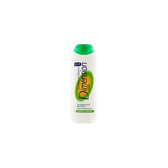 Dimension Shampoo E Balsamo 2In1 Per Capelli Grassi Lux 250 Ml