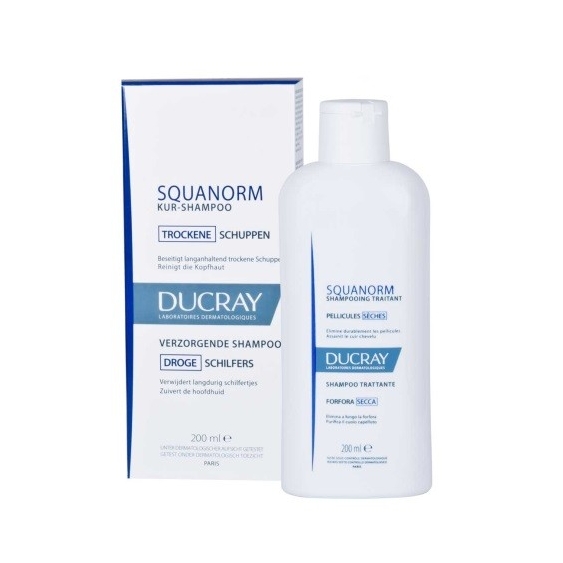 Ducray Squanorm Shampoo Trattante Antiforfora Per Forfora Secca 200 Ml