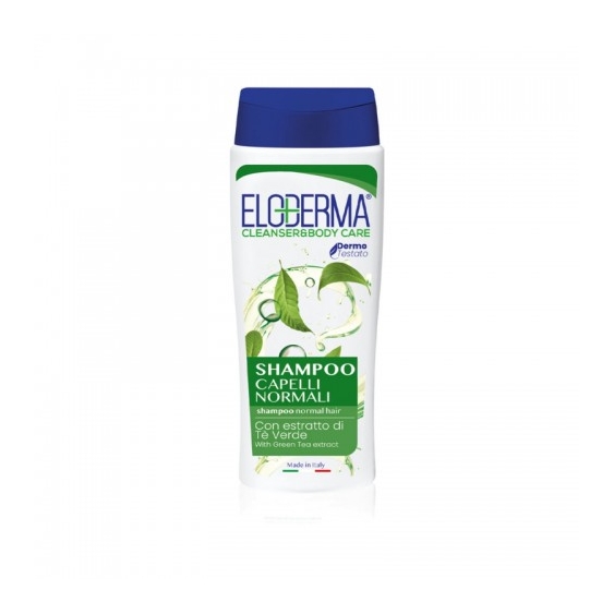 Eloderma Shampoo Capelli Normali Con Estratto Di Tè Verde 75 Ml
