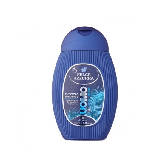 Felce Azzurra Doccia Shampoo Uomo Cool Blue 2 In 1 Corpo E Capelli 250 Ml