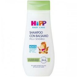 Hipp Shampoo Con Balsamo Per Pelli Sensibili 200 Ml