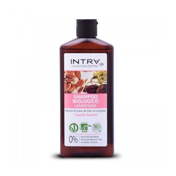 Intra Semi Di Lino & Olio Di Jojoba Shampoo Lucentezza 250 Ml