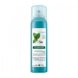 Klorane Shampoo Secco Detox Alla Menta Acquatica Bio 150 Ml