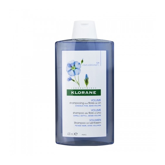 Klorane Shampoo Fibre Di Lino Volumizzante 400 Ml