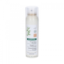 Klorane Avena & Ceramide Shampoo Secco Extra Delicato Per Capelli Scuri 150 Ml
