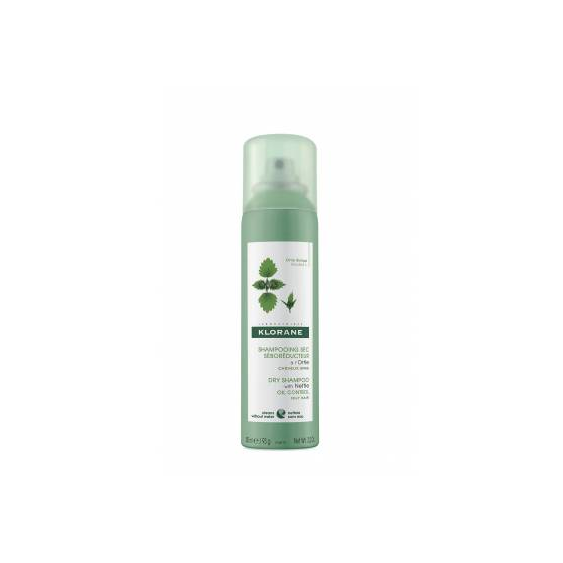 Klorane Shampoo Secco All'Ortica Per Capelli Grassi 150 Ml