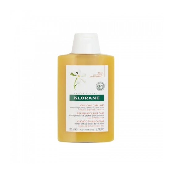 Klorane Shampoo Nutritivo Al Tamanu Bio E Al Monoi Per Capelli Esposti Al Sole 200 Ml